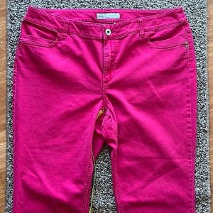 Chico’s 3 Platinum Denim crop jeans